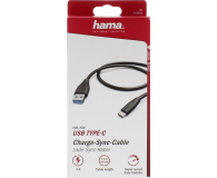 Hama KABEL USB - USB-C 1.5M HAMA czarmy # - 1457232 - zdjęcie 2
